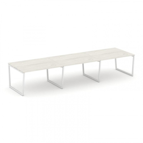 Style Project Стол переговорный SN-4T2.SPRG-053.3 Акация Лорка/Металл Антрацит 4410*1180*750 фото 12