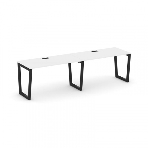 Style Project Рабочая станция 1 сторон. SN-5T2.ORS-002 Акация Лорка/Металл Антрацит/Заглушка Пластик фото 7