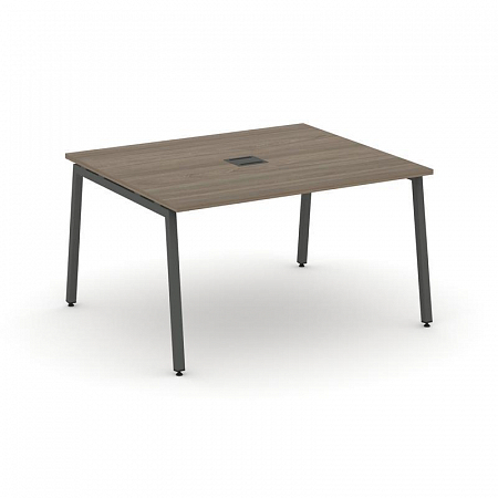 Style Project Стол переговорный SN-4A.SPRG-032 Вяз Благородный/Металл Антрацит 1180*1180*750