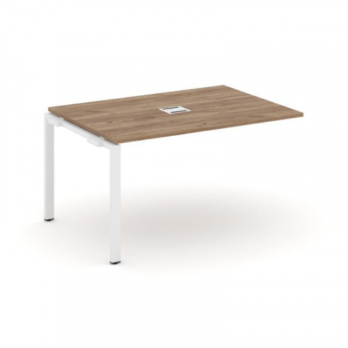 Style Project Проходной наб. элем. перег. стола SN-6P.NSPRG-002 Антрацит/Металл Белый 1180*980*750 фото 5