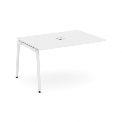 Style Project Проходной наб. элем. перег. стола SN-4A.NSPRG-003 Белый/Металл Белый 1380*980*750 фото 28