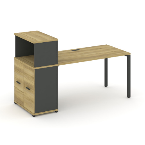 Стол офисный с опорным распашным шкафом Concept CN.SP-225 фото 4