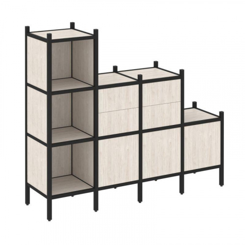 Стеллаж офисный прямой Loft VR.L-17 фото 5 Стеллаж офисный прямой Loft VR.L-17 фото 5