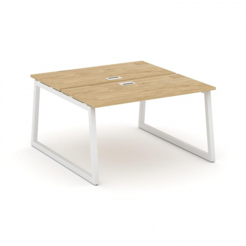 Style Project Рабочая станция 2-х сторон. SN-5T1.DRS-003 Акация Лорка/Металл Антрацит/Заглушка Пласт фото 3