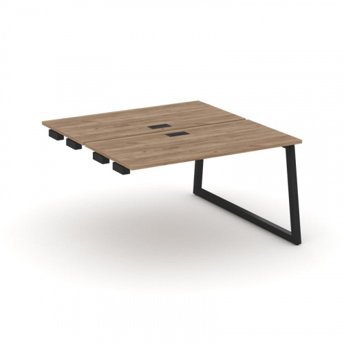 Style Project Стол-приставка к опор. элем. SN-5T1.DPRS-024 Акация Лорка/Металл Антрацит/Заглушка Пла фото 4