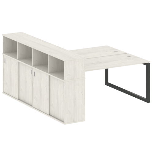 Бенч-система с шкафом-купе на О-обр. м/к Metal System Quattro 50БО.РС-СШК-4.4 фото 4 Бенч-система с шкафом-купе на О-обр. м/к Metal System Quattro 50БО.РС-СШК-4.4 фото 4