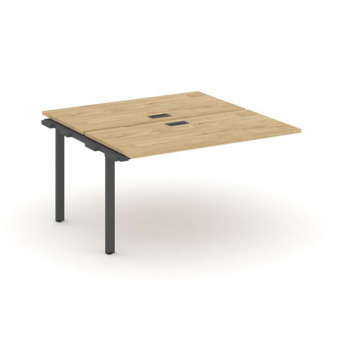 Style Project Проходной наб. элем. SN-6P.DNRS-014 Тиквуд Светлый/Металл Белый 1580*1432*750 фото 3