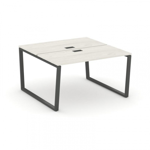 Style Project Рабочая станция 2-х сторон. SN-6T2.DRS-011 Акация Лорка/Металл Антрацит/Заглушка Пласт фото 24