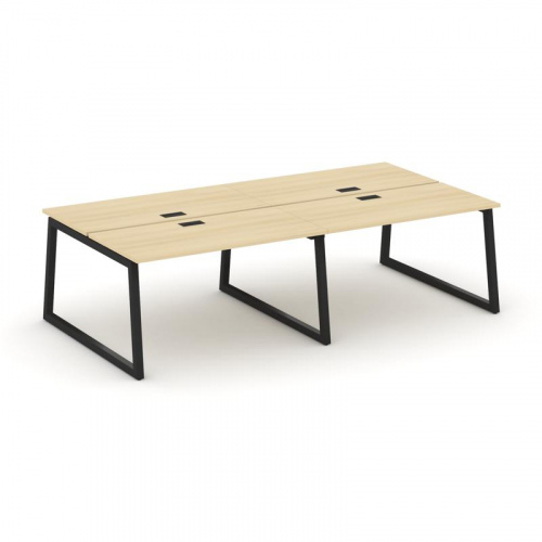 Style Project Рабочая станция 2-х сторон. SN-5T1.DRS-031 Акация Лорка/Металл Антрацит/Заглушка Пласт фото 19