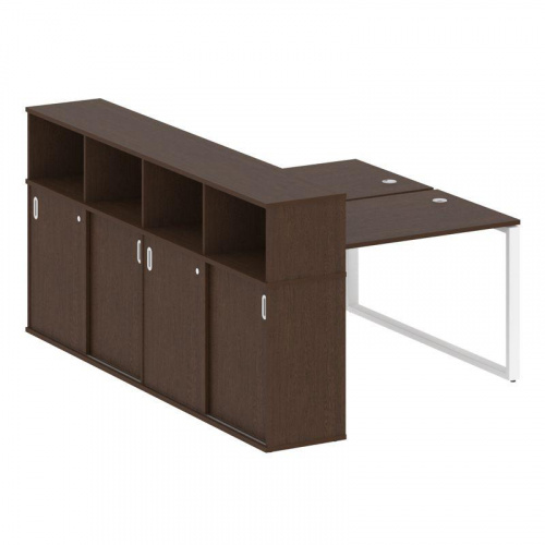 Бенч-система с шкафом-купе на О-обр. м/к Metal System БО.РС-СШК-4.2 фото 4