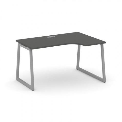 Style Project Стол рабочий эргоном. SN-4T1.SPA-002(R) Акация Лорка/Металл Антрацит/Заглушка Пластик фото 23