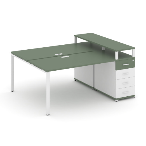 Бенч-система с 1 опорной тумбой Concept CN.DRS-412 фото 5