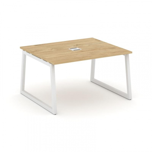 Style Project Стол переговорный SN-5T1.SPRG-034 Акация Лорка/Металл Антрацит/Заглушка Металл Антраци фото 2