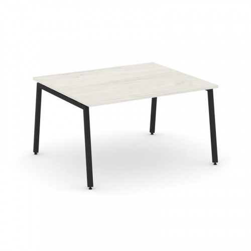 Style Project Стол переговорный SN-4A.SPRG-033.3 Тиквуд Светлый/Металл Белый 1380*1180*750 фото 4