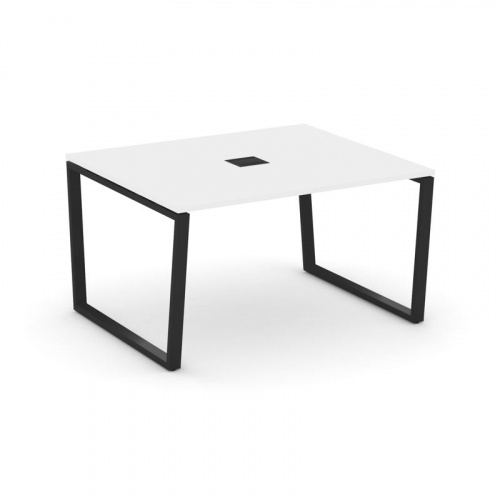 Style Project Стол переговорный SN-6T2.SPRG-033 Акация Лорка/Металл Антрацит/Заглушка Металл Антраци фото 7