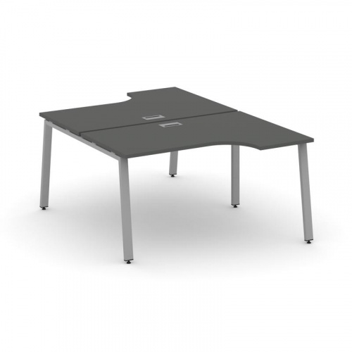 Style Project Рабочая станция эргоном. SN-6A.DRPA-021 Акация Лорка/Металл Белый 1380*1632/1992*750 фото 7