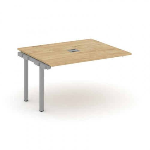 Style Project Проходной наб. элем. перег. стола SN-5P.NSPRG-033 Белый/Металл Белый 1380*1180*750 фото 18