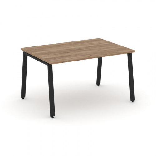 Style Project Стол переговорный SN-6A.SPRG-004.3 Дуб Наварра/Металл Белый 1580*980*750 фото 12