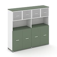 Шкаф офисный Concept CN.STS-425 RMW