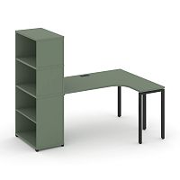 Стол эргономичный с опорным стеллажом Concept CN.SA-208(R)