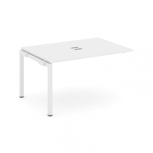 Style Project Проходной наб. элем. перег. стола SN-5P.NSPRG-004 Тиквуд Светлый/Металл Белый 1580*980 фото 26