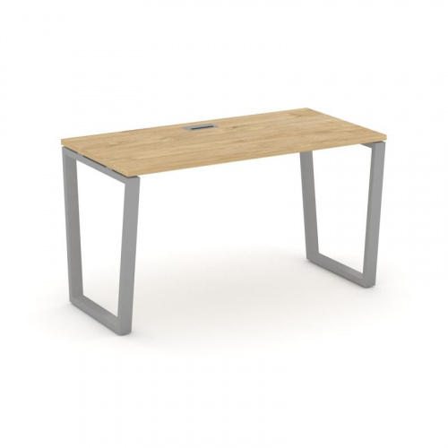 Style Project Стол письменный SN-6T2.SP-024 Акация Лорка/Металл Антрацит/Заглушка Пластик Черный 158 фото 2