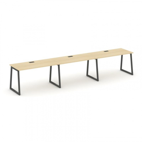 Style Project Рабочая станция 1 сторон. SN-4T1.ORS-051 Акация Лорка/Металл Антрацит/Заглушка Пластик фото 28