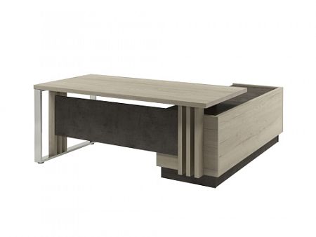 Стол для руководителя с опорной тумбой Z-418Л.0000