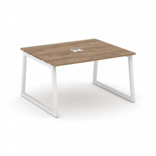 Style Project Стол переговорный SN-5T1.SPRG-034 Акация Лорка/Металл Антрацит/Заглушка Металл Антраци фото 12