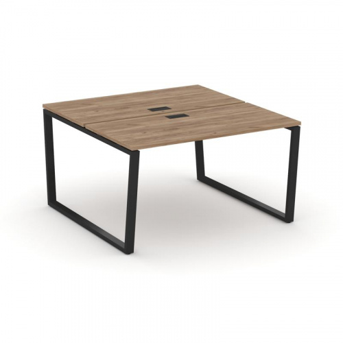 Style Project Рабочая станция 2-х сторон. SN-6T2.DRS-011 Акация Лорка/Металл Антрацит/Заглушка Пласт фото 4