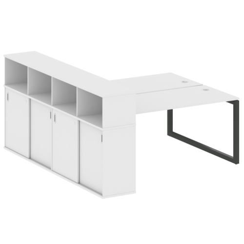 Бенч-система с шкафом-купе на О-обр. м/к Metal System Quattro 50БО.РС-СШК-4.4 фото 7 Бенч-система с шкафом-купе на О-обр. м/к Metal System Quattro 50БО.РС-СШК-4.4 фото 7