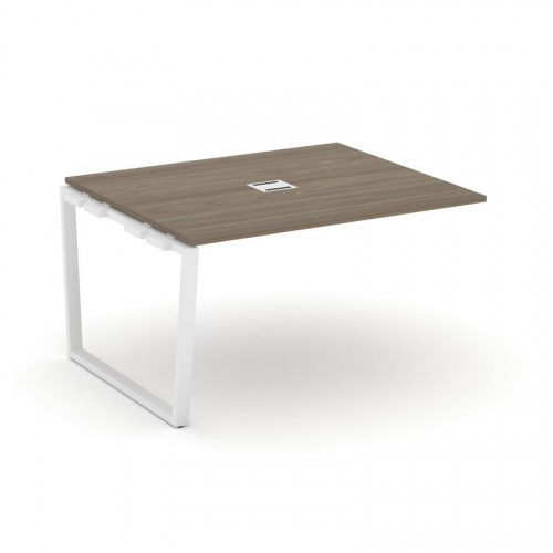 Style Project Проходной наб. элем. перег. стола SN-6T2.NSPRG-034 Акация Лорка/Металл Антрацит/Заглуш фото 15