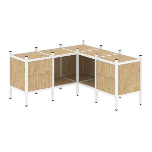 Стеллаж офисный угловой Loft VR.L-27 фото 6 Стеллаж офисный угловой Loft VR.L-27 фото 6