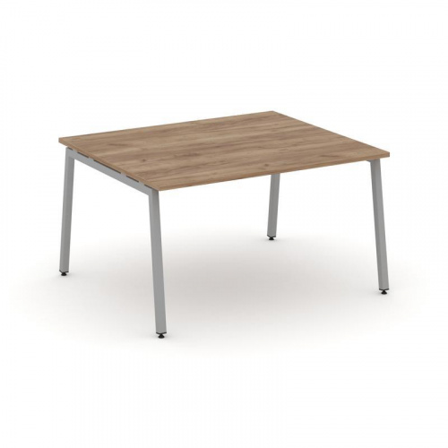 Style Project Стол переговорный SN-4A.SPRG-033.3 Тиквуд Светлый/Металл Белый 1380*1180*750 фото 9