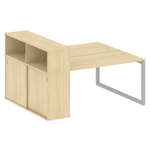 Бенч-система с шкафом-купе на О-обр. м/к Metal System Quattro 50БО.РС-СШК-2.3 фото 4 Бенч-система с шкафом-купе на О-обр. м/к Metal System Quattro 50БО.РС-СШК-2.3 фото 4