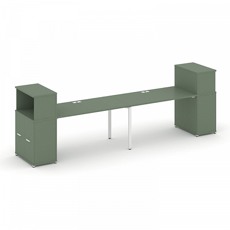 Бенч-система с опорными распашными шкафами Concept CN.ORS-228