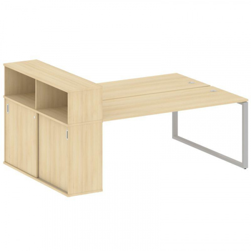 Бенч-система с шкафом-купе на О-обр. м/к Metal System БО.РС-СШК-2.5 фото 15