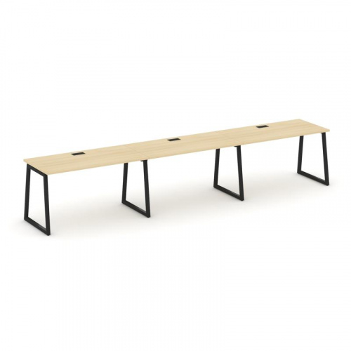 Style Project Рабочая станция 1 сторон. SN-4T1.ORS-051 Акация Лорка/Металл Антрацит/Заглушка Пластик фото 25