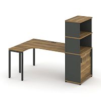 Стол эргономичный с опорным шкафом-купе Concept CN.SA-221(L)