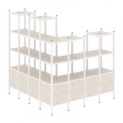 Стеллаж офисный угловой Loft VR.L-55 фото 4