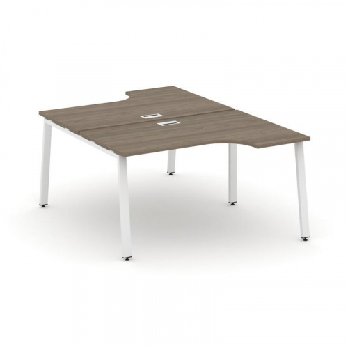 Style Project Рабочая станция эргоном. SN-6A.DRPA-021 Акация Лорка/Металл Белый 1380*1632/1992*750 фото 24