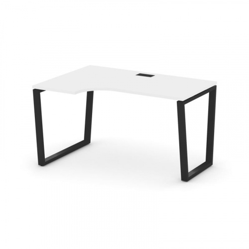 Style Project Стол рабочий эргоном. SN-6T2.SPA-011(L) Акация Лорка/Металл Антрацит/Заглушка Пластик фото 5 Style Project Стол рабочий эргоном. SN-6T2.SPA-011(L) Акация Лорка/Металл Антрацит/Заглушка Пластик фото 5