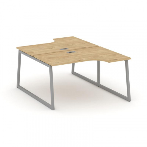 Style Project Рабочая станция эргоном. SN-4T1.DRPA-002 Акация Лорка/Металл Антрацит/Заглушка Пластик фото 2