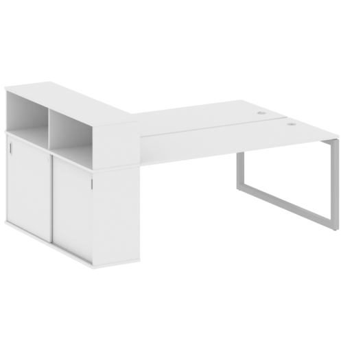 Бенч-система с шкафом-купе на О-обр. м/к Metal System Quattro 50БО.РС-СШК-2.5 фото 11