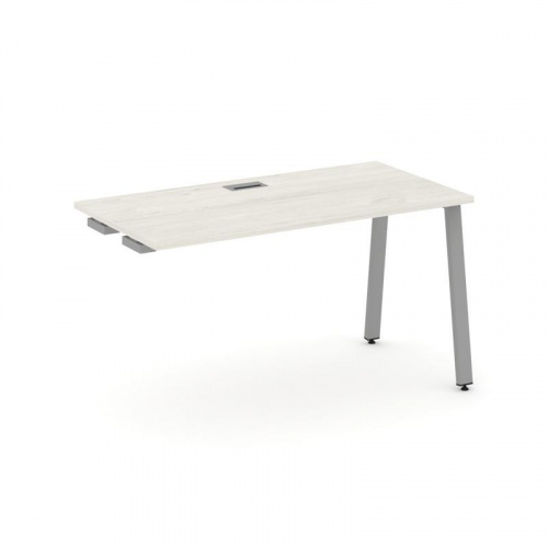 Style Project Стол-приставка к опор. элем. SN-6A.OPRS-022 Дуб Табак/Металл Белый 1180*800*750 фото 9