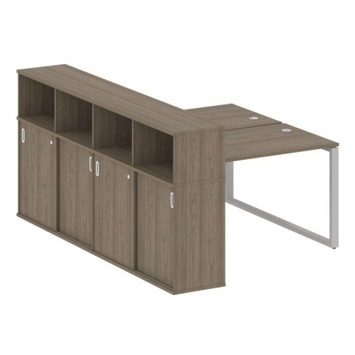 Бенч-система с шкафом-купе на О-обр. м/к Metal System БО.РС-СШК-4.2 фото 11