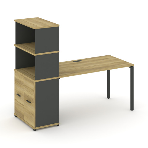 Стол офисный с опорным распашным шкафом Concept CN.SP-232
