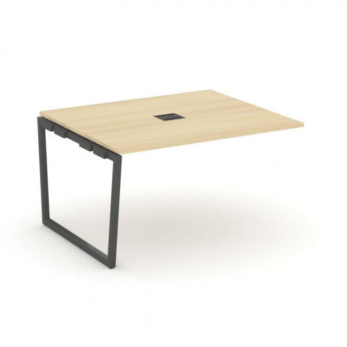 Style Project Проходной наб. элем. перег. стола SN-4T2.NSPRG-034 Акация Лорка/Металл Антрацит/Заглуш фото 28