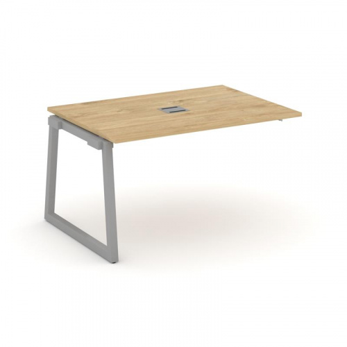 Style Project Проходной наб. элем. перег. стола SN-5T1.NSPRG-001 Акация Лорка/Металл Антрацит/Заглуш фото 2