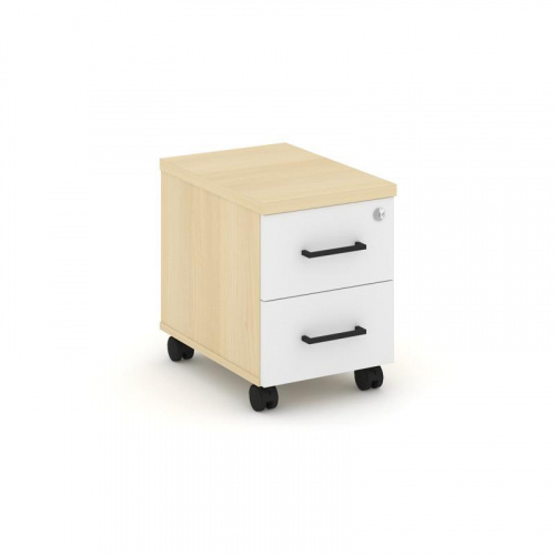 Style Project Тумба мобильная з/с ЛХДФ SN.TM-003 Акация Лорка/Черный Ручки 320*460*437 фото 13